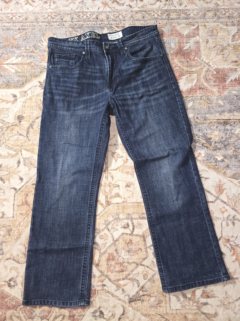 AXEL Men’s Straight-Leg Indigo Jeans